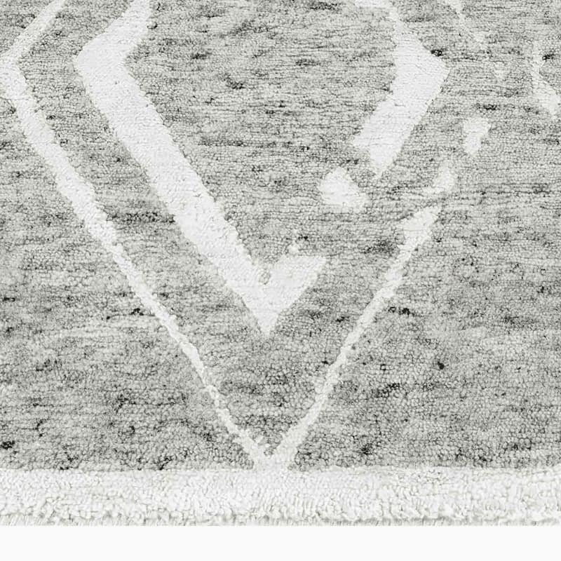 Ben Soleimani Borrado New Zealand Wool and Viscose Hand-Knotted Rug