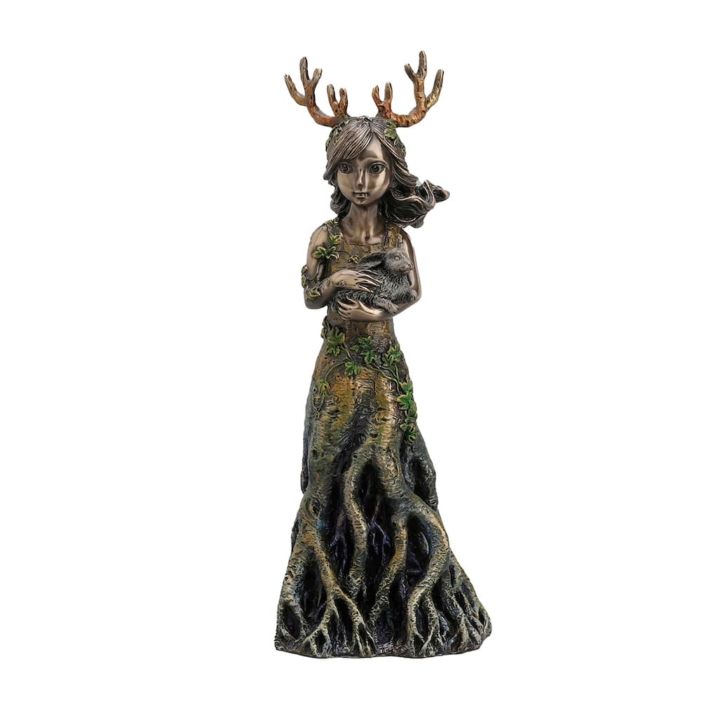 Veronese Design 9.5 H Sacred Grove Lullaby Cold Cast Bronze