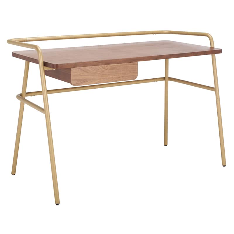 SAFAVIEH Couture Florestine Metal And Wood Desk