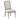 Driftwood and Ivory Upholstered Dining Side Chair