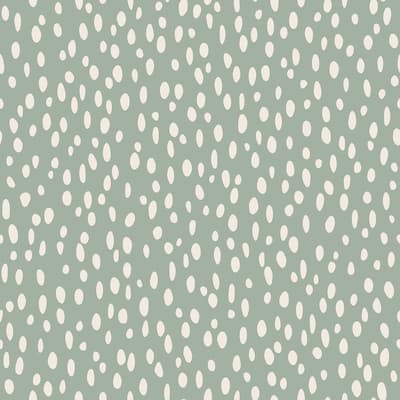 Abstract Joliet Willa Moss Dots 33 ft L X 20.9 in W Wallpaper.
