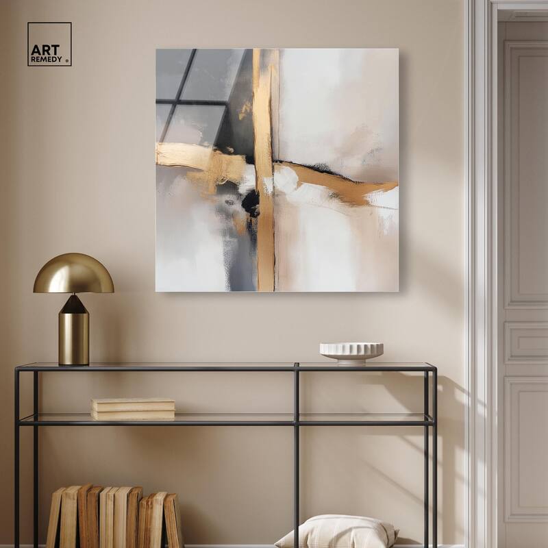 Golden Hour I Acrylic by Art Remedy, Ready to Hang