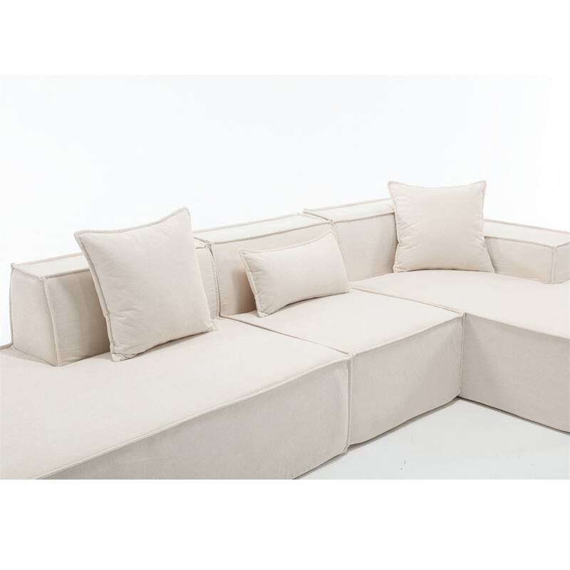Modular Combination Living Room Sofa Set,Minimalist Sofa, L-Shaped