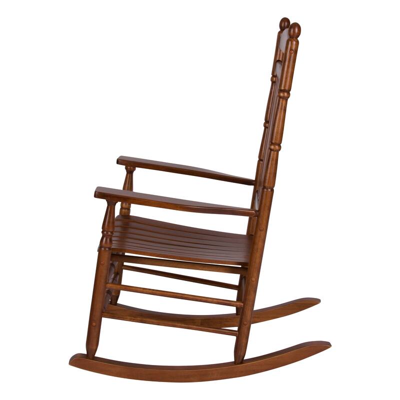 Rhode Island Genuine Hardwood Outdoor Ergonomic Rocking Chair