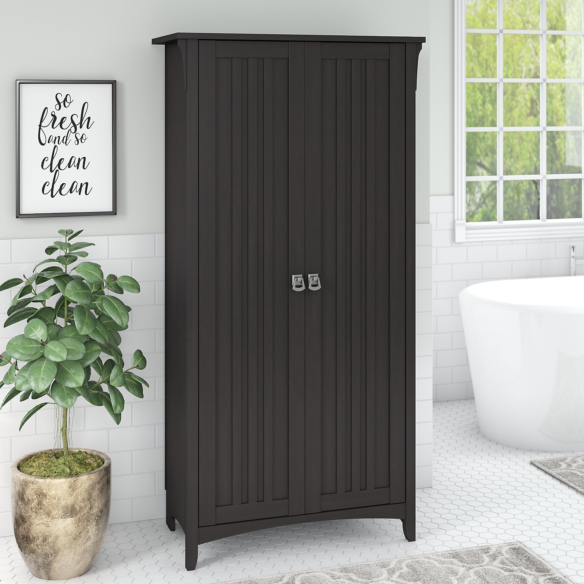 Bush salinas shop storage cabinet