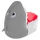 preview thumbnail 30 of 34, Shark Filled Bean Bag Chair or Cover Only for Toddlers and Kids, Large 30"