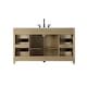 preview thumbnail 7 of 9, Elegant Lighting VF29560 Alina 60" Free Standing Single Basin Vanity