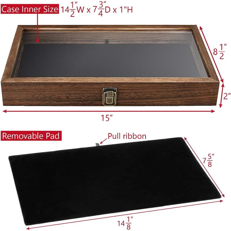 Wooden Jewelry Display Case, Jewelry Organizer Case