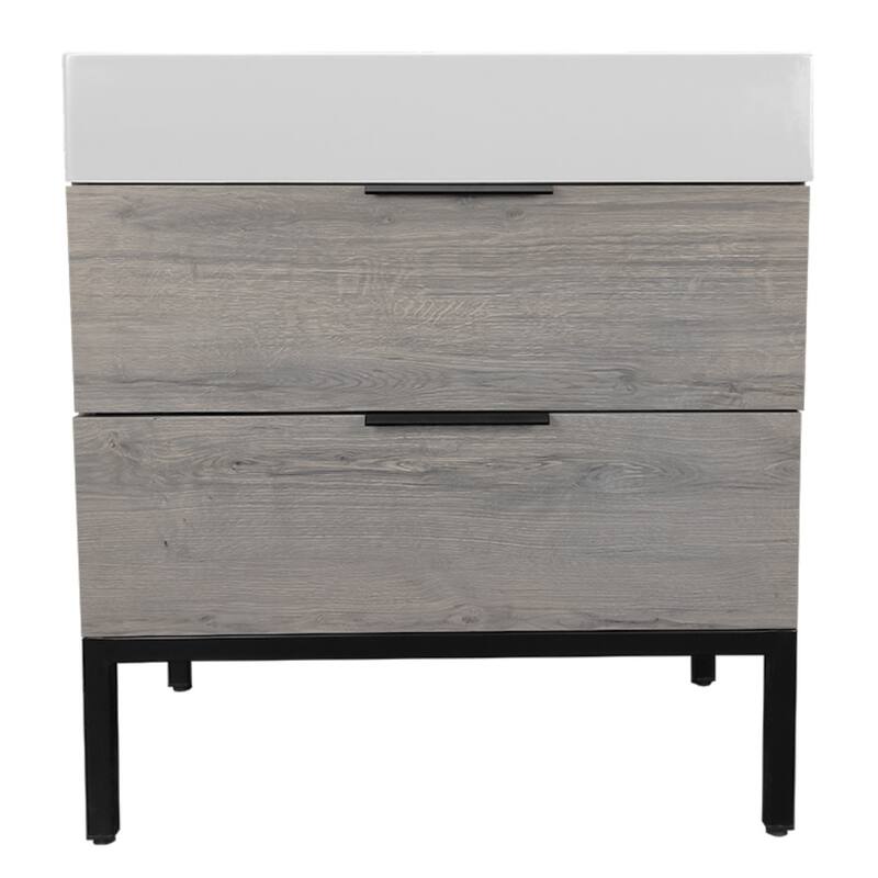Nameeks Derin-3217 Derin 32" Free Standing Single Basin Vanity Set