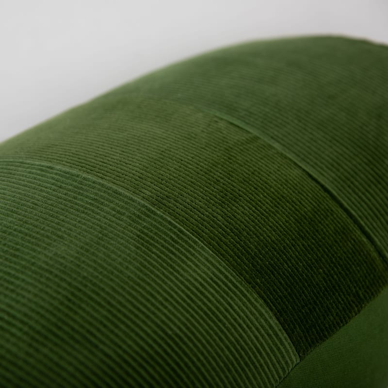 Rizzy Home Solid Color Cotton Velvet Modern Throw Pillow