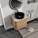 Option Brown-Matt Black Sink