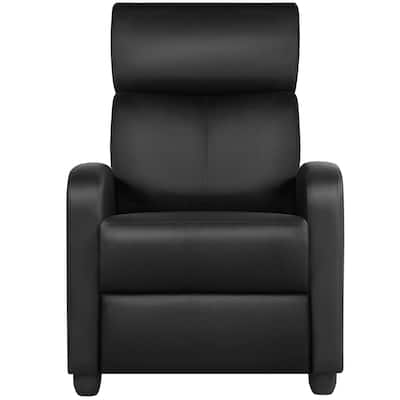 Yaheetech Recliner Chair PU Leather Adjustable Reclining Chair Sofa