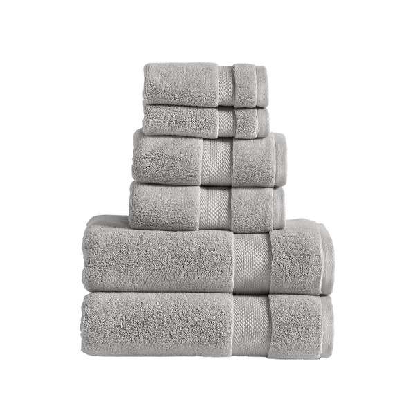 Modern Threads Luxury 6-Piece Cotton Quick-Dry Towel Set