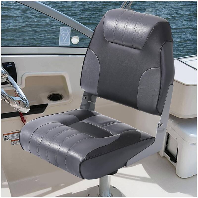 2 Pack Low Back Boat Seats with Stainless Steel Screws