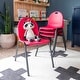 preview thumbnail 1 of 34, 12" Kid's Stacking Chairs-4 Pack Red