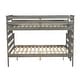 preview thumbnail 10 of 21, Versatile Bunk Bed Wood Twin XL over Queen Bunk Bed with Ladder