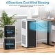 preview thumbnail 2 of 6, 8000 BTU Portable Air Conditioner, Air Conditioners 3-in-1 Compact Fast Cooling Indoor AC Unit