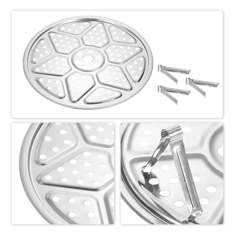Stainless Steel Steamer Rack Insert Stock Pot Steaming Tray