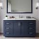 Option Dark Blue / Giotto Quartz Top / Brushed Nickel