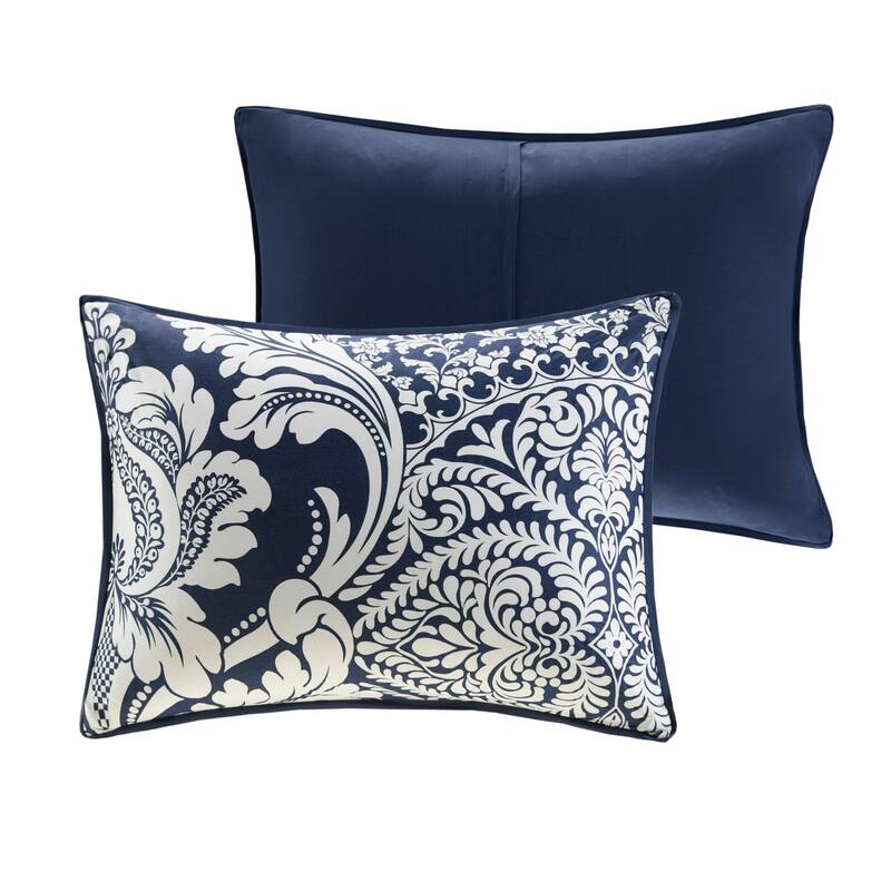 Madison Park Marcella 7 Piece Cotton Printed Comforter Set