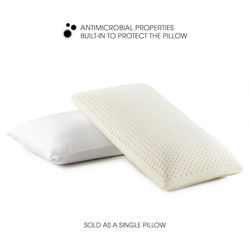 I AM™ Natural Latex Pillow - White