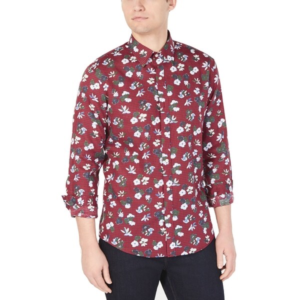 michael kors men's slim fit shirts