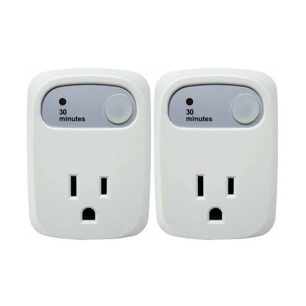 Simple Touch Auto ShutOff Power Outlet 30 Minute for Curling Iron