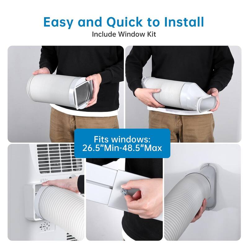 Portable Air Conditioner, 14000 BTU Portable AC Cools Up To 750 sq. ft