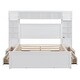 preview thumbnail 8 of 46, Versatility Queen Size Platform Bed with All-in-One Cabinet, Wooden BedFrame w/ Sockets, Shelf & 4 Drawers for Kids/Teens/Adults