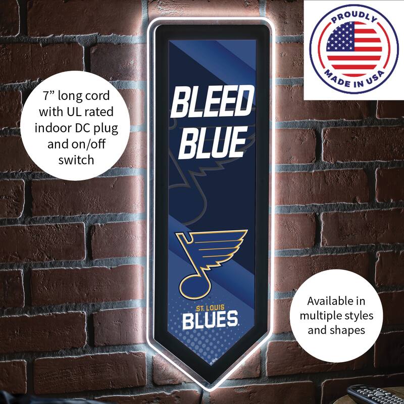 St Louis Blues LED Lighted Sign