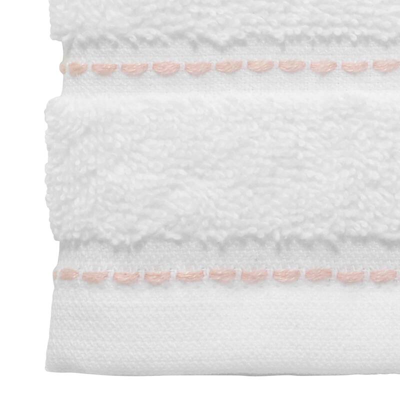 Izod Catalina White 2-Pack Fingertip Towel Set - Fingertip Towel 2pk Set