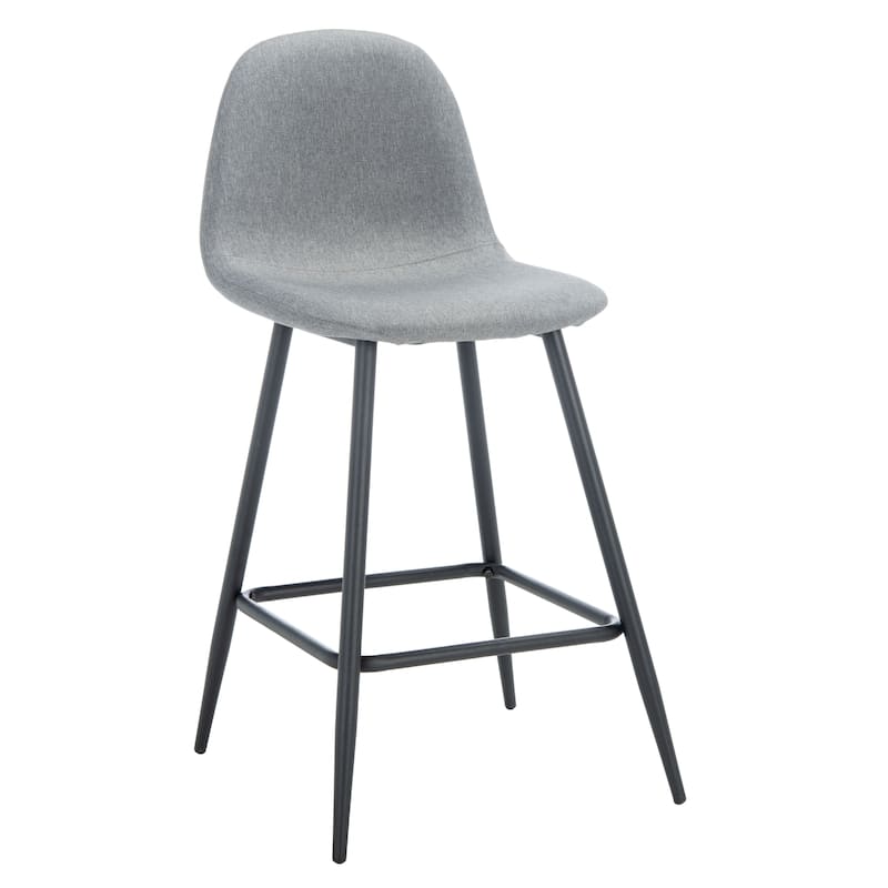 SAFAVIEH Almedia Modern 23-inch Counter Stool - 19.3" W x 16.5" L x 23" H - 19Wx17Dx35H