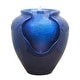 preview thumbnail 2 of 3, Teamson Home - Outdoor Glazed Pot Floor Fountain - Royal Blue