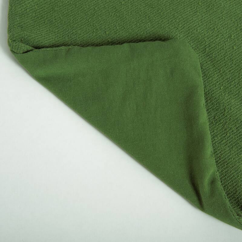 Rizzy Home Solid Throw Pillow with Whipstiched Edge