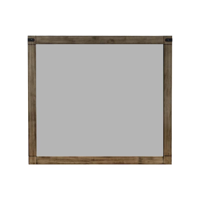 Terrence Melamine Fabric Upholstered Panel Bed