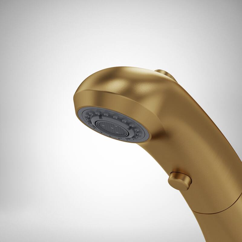 Single Handle Single Hole Pull-Out Basin Bathroom Faucet with Pop‑Up Drain