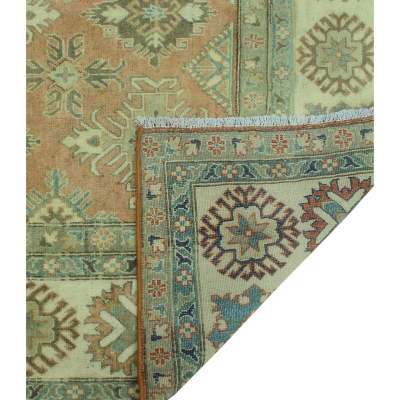 Kazak Luann Rust/Ivory Rug - 8'4" x 11'4"