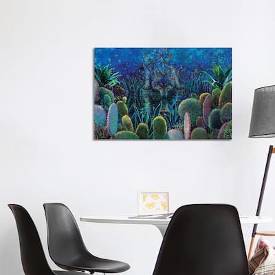 iCanvas "Lobo Sirocco" by Iris Scott Canvas Print