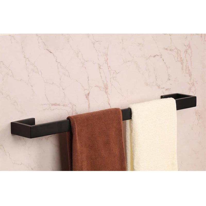 4 Piece Bathroom Hardware Set Wall Mount Bathroom Accessories Bathroom Towel Holder Bar Set Stainless Steel Bath Fixtures