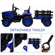 preview thumbnail 11 of 14, Kids Ride on Tractor with Remote Control Trailer