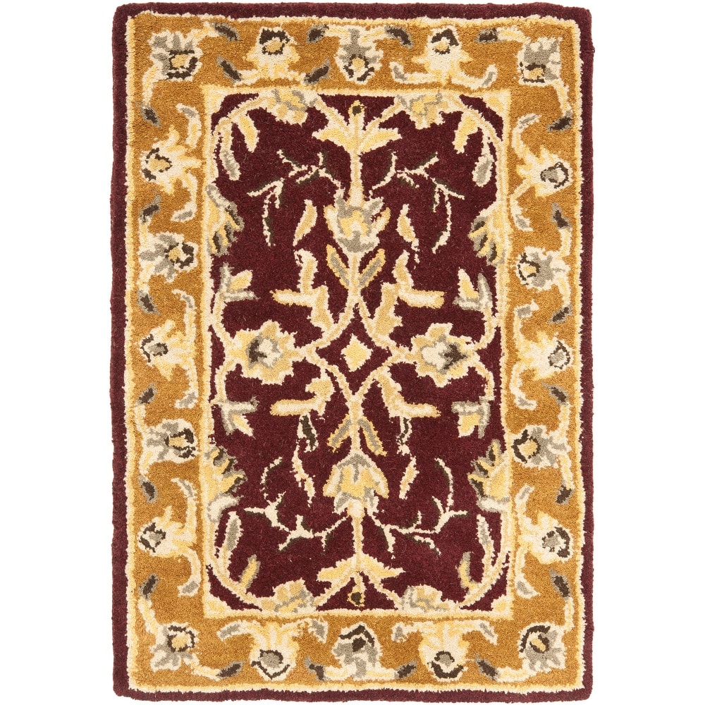 SAFAVIEH Handmade Heritage Gabbriella Traditional Oriental Wool Rug