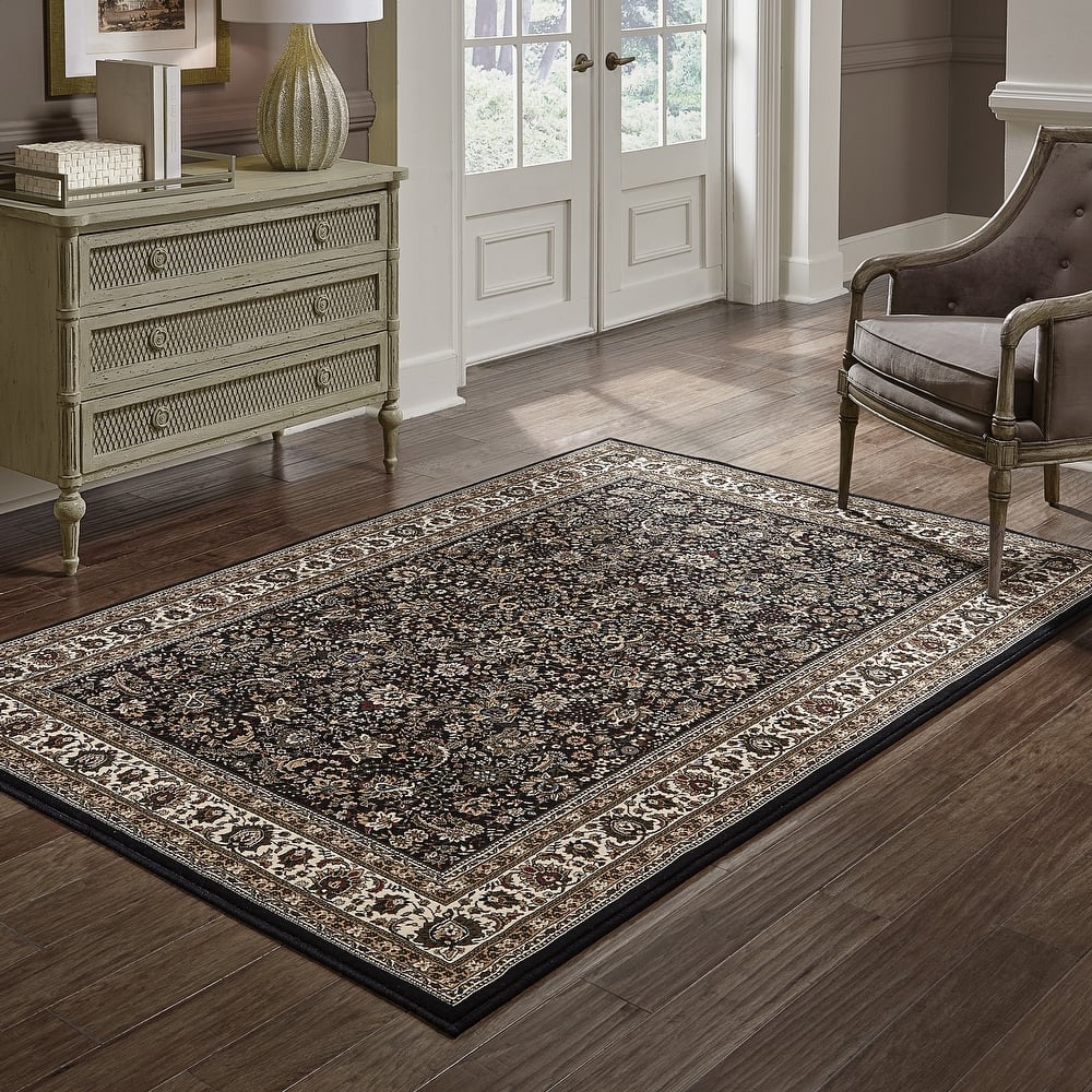 Style Haven Annapolis Traditional Floral Persian Area Rug