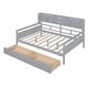 preview thumbnail 6 of 34, Full Daybed with Drawers & Shelf - Elegant Multi-Functional Style