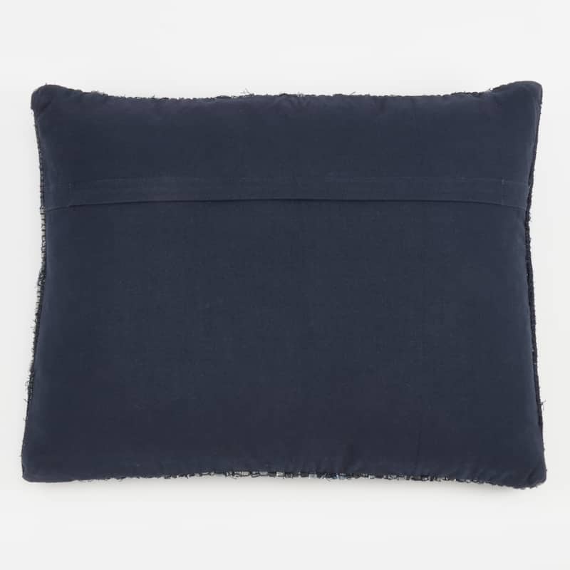 Throw Pillow With Chindi Rag Design