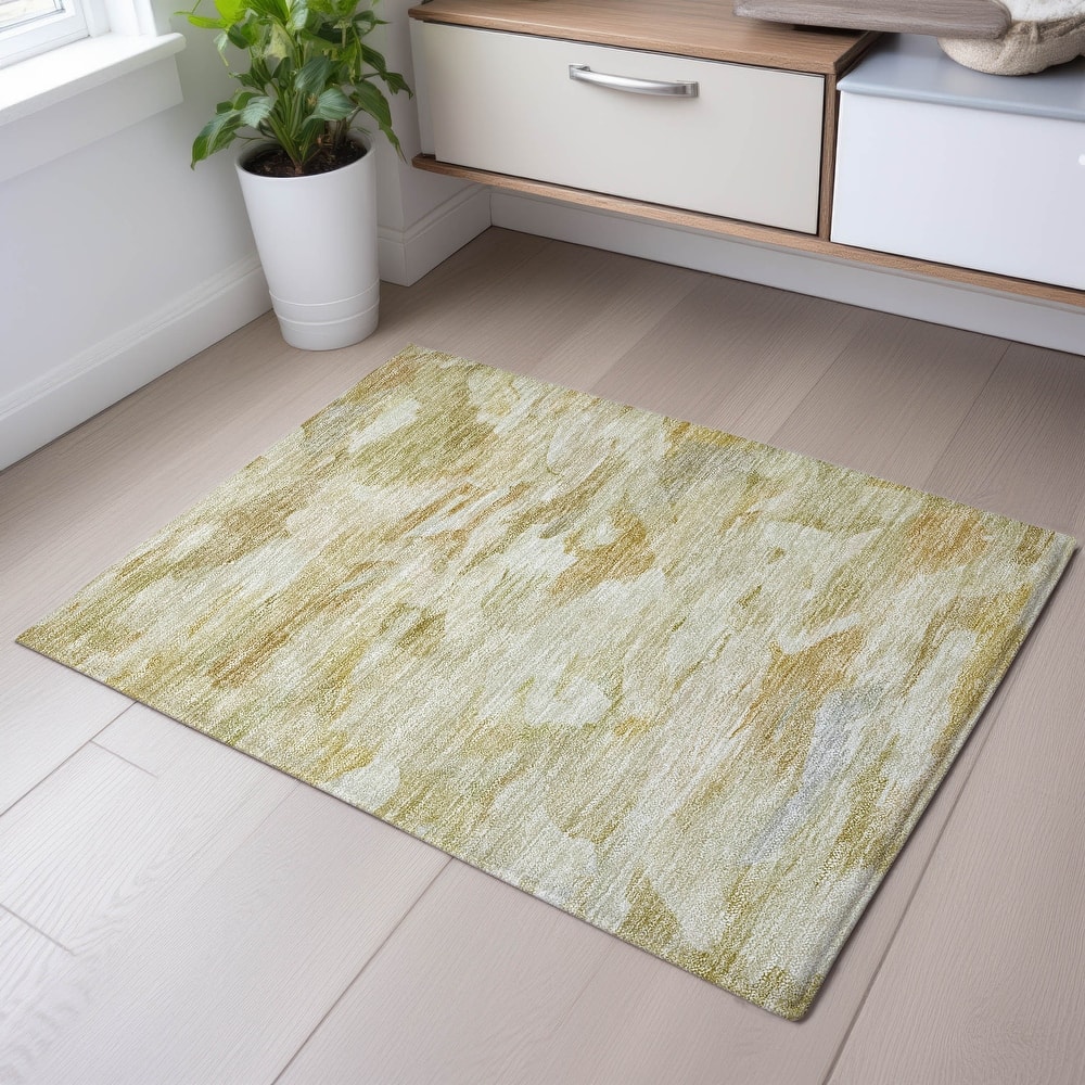 Premium Washable Super Soft Brushstrokes Abstract Mayfield Rug