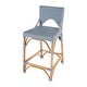 preview thumbnail 9 of 29, Creanly 25.25"H Seat Rattan Counter Stool with Back