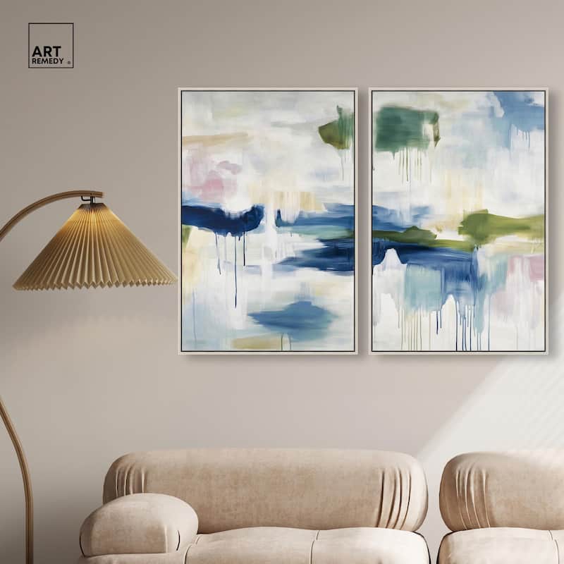 Kairos I Canvas Set of 2 by Art Remedy