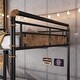 preview thumbnail 15 of 26, Metal Bunk Bed, Industrial Detachable Bunkbeds with Safety Guard Rails for Teens