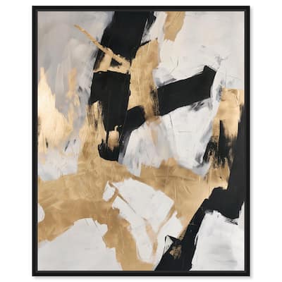 Cracked Gilt I Canvas by Art Remedy