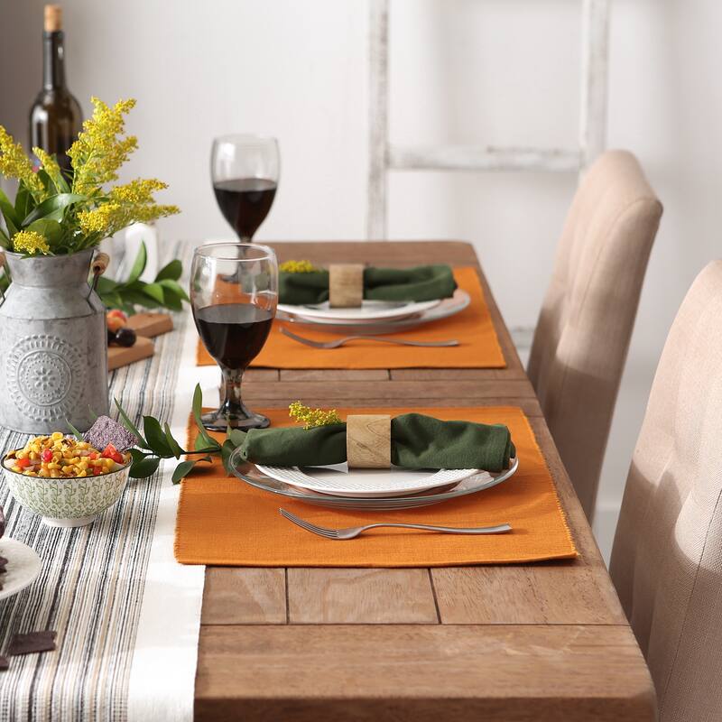 Honey Gold Placemat Set, 13x19", 6 Piece